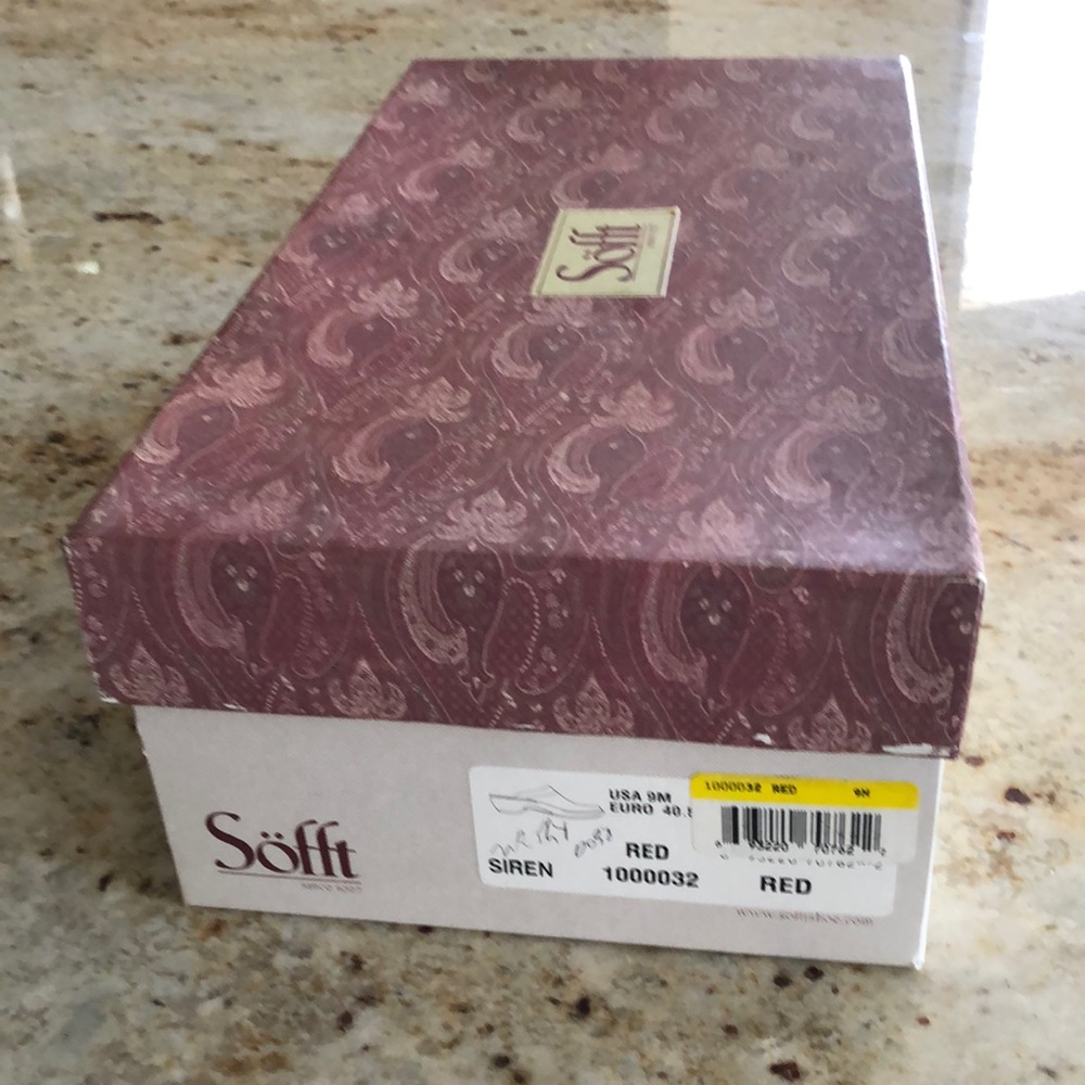 Sofft Siren Clogs, Size 9M, Burgundy Red, BNIB - Picture 8 of 8